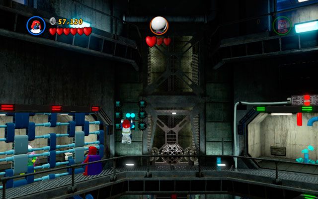 Z pozyskanego w ten sposób budulca stwórz przełącznik, po czym wskocz na niego Mystique - The Thrill of the Chess | Bonusowe misje Deadpoola | LEGO Marvel Super Heroes - LEGO Marvel Super Heroes - poradnik do gry