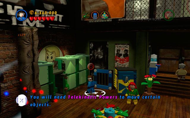 Wybierz Pana Fantastycznego, podchodząc do przeciwległej części sali - Put Up Your Dukes | Znajdźki na bonusowych poziomach | LEGO Marvel Super Heroes - LEGO Marvel Super Heroes - poradnik do gry