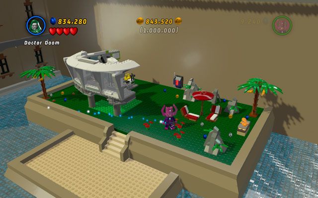 Po uzbieraniu miliona monet automatycznie zakończysz misję, odblokowując dwie nowe postaci - klasycznego Kapitana Amerykę oraz Union Jacka - The Brick Apple? | Bonusowy poziom | LEGO Marvel Super Heroes - LEGO Marvel Super Heroes - poradnik do gry