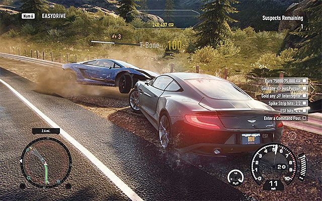 Skorzystanie z nieoznakowanego radiowozu może pomóc ci w zaskoczeniu pirata drogowego - Łapanie piratów drogowych w Need for Speed Rivals | Kariera stróża prawa (Cop) - Need for Speed Rivals - poradnik do gry