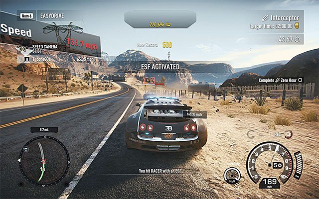 Finałowy pościg kariery policjanta to najlepsza okazja do zdobycia tego osiągnięcia - Trudniejsze osiągnięcie - 8 Buster | Osiągnięcia / trofea w NFS Rivals - Need for Speed Rivals - poradnik do gry