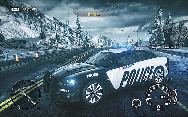 Przykładowa wersja Dodgea Chargera SRT8 - Lista radiowozów | Kariera stróża prawa (Cop) w Need for Speed Rivals - Need for Speed Rivals - poradnik do gry