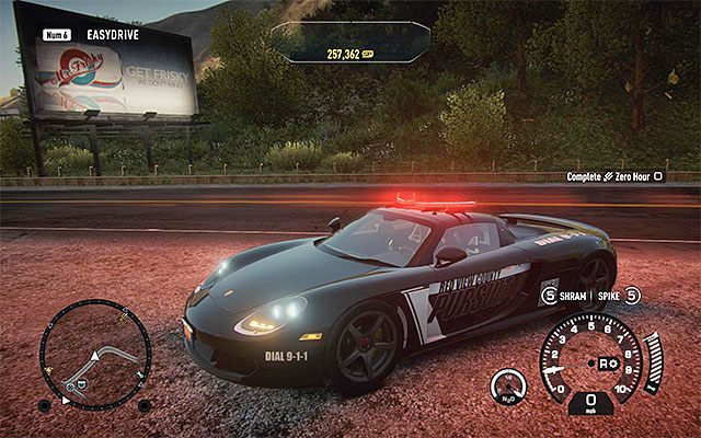 Przykładowa wersja Porsche Carrera GT - Lista radiowozów | Kariera stróża prawa (Cop) w Need for Speed Rivals - Need for Speed Rivals - poradnik do gry