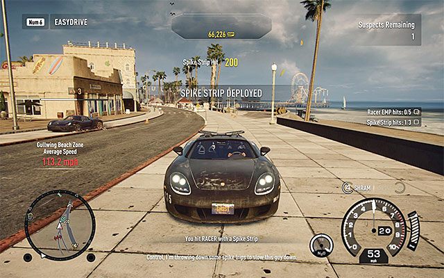 Dopiero kolejne generacje kolczatki sprawiają, że staje się ona interesującą technologią pościgową - Technologie pościgowe (Pursuit Tech) | Kariera stróża prawa (Cop) - Need for Speed Rivals - poradnik do gry