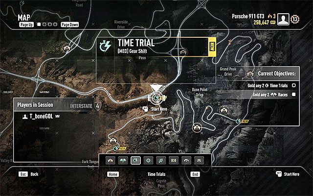 Z poziomu kryjówki lub mobilnego centrum dowodzenia możesz wybierać gdzie chcesz się przenieść - Nawigacja po świecie gry | Podstawowe informacje o Need for Speed Rivals - Need for Speed Rivals - poradnik do gry