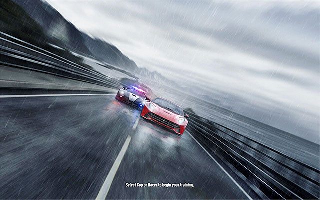 Okno wyboru - Wybór trybu kariery | Podstawowe informacje w Need for Speed Rivals - Need for Speed Rivals - poradnik do gry