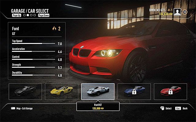 Punkty możesz wydawać m.in. na nowe, szybsze auta - Wydawanie punktów w Need for Speed Rivals | Kariera pirata drogowego (Racer) - Need for Speed Rivals - poradnik do gry