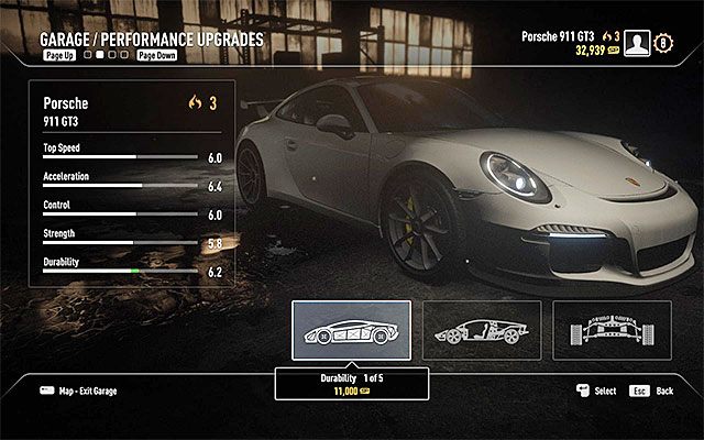 Inwestuj w te modyfikacje, które odpowiadają planowanemu zastosowaniu pojazdu - Samochody w Need for Speed Rivals | Kariera pirata drogowego (Racer) - Need for Speed Rivals - poradnik do gry