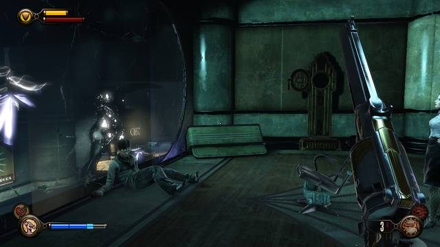 Szyb w dziale z książkami - Rozdział 5 - Wyposażenie Domu | Solucja | BioShock Infinite Burial at Sea - BioShock: Infinite - Burial at Sea - Episode One - poradnik do gry