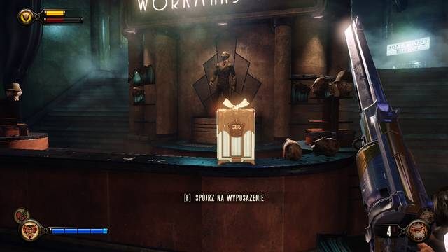 Lokalizacja Ekwipunku 3 - Wyposażenie | Podstawy rozgrywki | BioShock Infinite Burial at Sea - BioShock: Infinite - Burial at Sea - Episode One - poradnik do gry