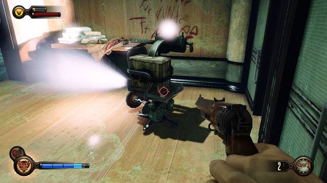 Wieżyczka strzelnicza - Przeciwnicy | Podstawy rozgrywki | BioShock Infinite Burial at Sea - BioShock: Infinite - Burial at Sea - Episode One - poradnik do gry