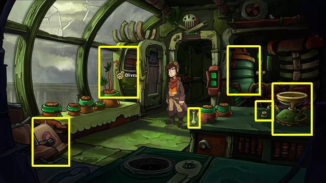 Wejdź do kuchni - Pobaw się w klonowanie | Piekło? | Goodbye Deponia - Goodbye Deponia - poradnik do gry