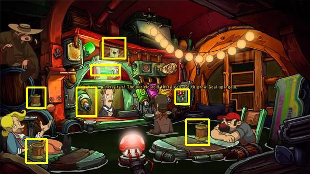 Idź do pubu - Zdobądź obrazek Elizjum | Na ratunek Goal i Deponii | Goodbye Deponia - Goodbye Deponia - poradnik do gry