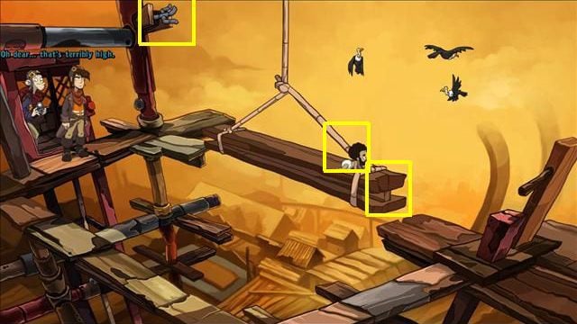 Jako czerwony Rufus pogadaj z siedzącą znów w czołgu Toni - Wykaż się bohaterstwem i zdobądź lekarstwo dla Bozo | Na ratunek Goal i Deponii - Goodbye Deponia - poradnik do gry