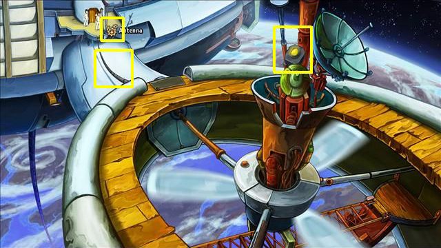 Idź w głąb korytarza - Rozwal transmiter | Na ratunek Goal i Deponii | Goodbye Deponia - Goodbye Deponia - poradnik do gry