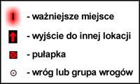 Kolorem brązowym oznaczyłem numery questów (patrz także Spis Questów) - Icewind Dale II - poradnik do gry