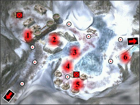 1 - Pola Rzezi, Obóz Saablika Tana | Rozdział 5 | Icewind Dale II - Icewind Dale II - poradnik do gry