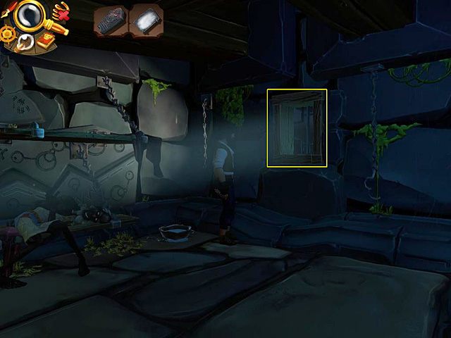 Ponownie więc przywołaj poprzez drzwi strażnika i wciśnij mu kit, że widziałeś przed oknem zbiega - Ucieknij z celi | Prison Island, Szanghaj, 1899 | Jack Keane 2 The Fire Within - Jack Keane 2: The Fire Within - poradnik do gry