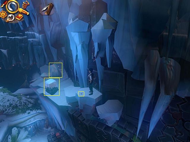 Na drugi z nich upadł amulet, kiedy wojak wpadł w pułapkę - Odzyskaj amulet | Afryka, Kilimandżaro | Jack Keane 2 The Fire Within - Jack Keane 2: The Fire Within - poradnik do gry