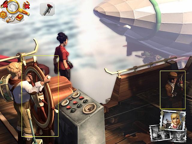 Teraz jako Eve spokojnie możesz strzelić do Terryego z dmuchawki - Zniszcz meteor / ocal świat | Przestworza | Jack Keane 2 The Fire Within - Jack Keane 2: The Fire Within - poradnik do gry