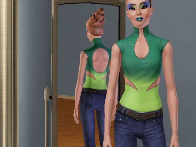 Przykład futurystycznej mody - Simowie | Miasto przyszłości w The Sims 3 Skok w Przyszłość - The Sims 3: Skok w Przyszłość - poradnik do gry