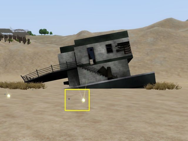 W zanurzonym w piasku pływającym domu blisko opuszczonej plaży (kilka punktów, 1 z rzadkim nanitem) - Simowie | Miasto przyszłości w The Sims 3 Skok w Przyszłość - The Sims 3: Skok w Przyszłość - poradnik do gry