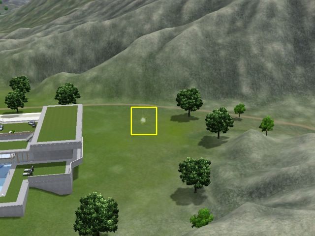 Przy domu Landgraabów - Simowie | Miasto przyszłości w The Sims 3 Skok w Przyszłość - The Sims 3: Skok w Przyszłość - poradnik do gry