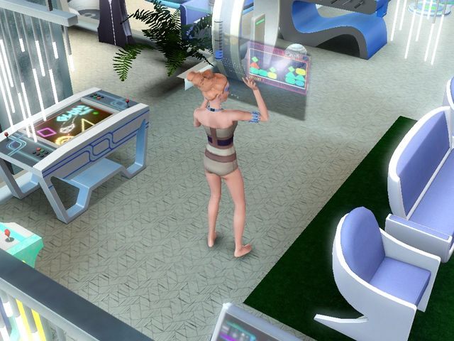 Po pozytywnym śnie o technologii zaawansowanej warto pobawić się futurystycznymi gadżetami. - Technologia zaawansowana - kapsuła sypialna i sny | Umiejętności - The Sims 3: Skok w Przyszłość - poradnik do gry
