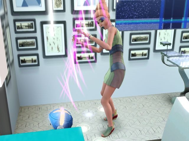 Gra na laserowym rytmotronie - Laserowy rytmotron | Umiejętności w The Sims 3 Skok w Przyszłość - The Sims 3: Skok w Przyszłość - poradnik do gry