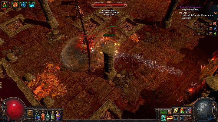 Na Arenie stawisz czoła aż 3 przeciwnikom: Quara, Yaraaz oraz Aalai - The Apex of Sacrifice | Path of Exile - Path of Exile - poradnik do gry