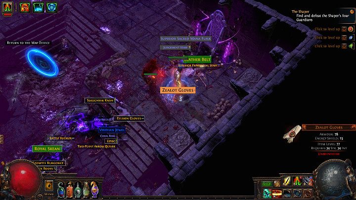 W zależności od tego, który z Bossów zginie ostatni, Gracz ma szansę na otrzymanie następujących przedmiotów - The Pale Court | Path of Exile - Path of Exile - poradnik do gry