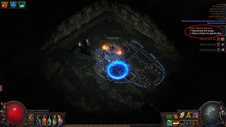 W trakcie rozmowy z mistrzem dowiesz się co będzie Twoim zadaniem po czym z prawej strony ekranu wyświetli się stosowna informacja - Proroctwa i dzienne wyzwania Mistrzów | Path of Exile - Path of Exile - poradnik do gry