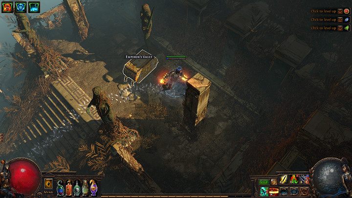 W Labiryncie można znaleźć wiele dodatkowych skrzynek ze skarbami, które przeważnie chronione są przez zmyślny system pułapek - The Lords Labyrinth | Path of Exile - Path of Exile - poradnik do gry