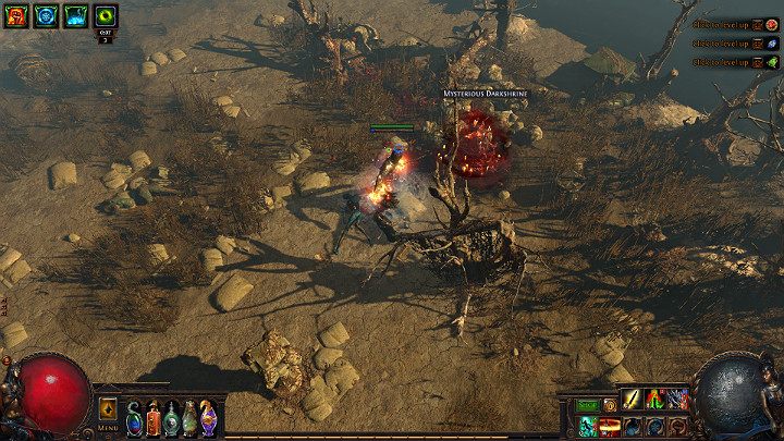 Mroczne Kapliczki są ukryte w dodatkowych pomieszczeniach do których można się dostać poprzez wciśnięcie dobrze zamaskowanej dźwigni - The Lords Labyrinth | Path of Exile - Path of Exile - poradnik do gry