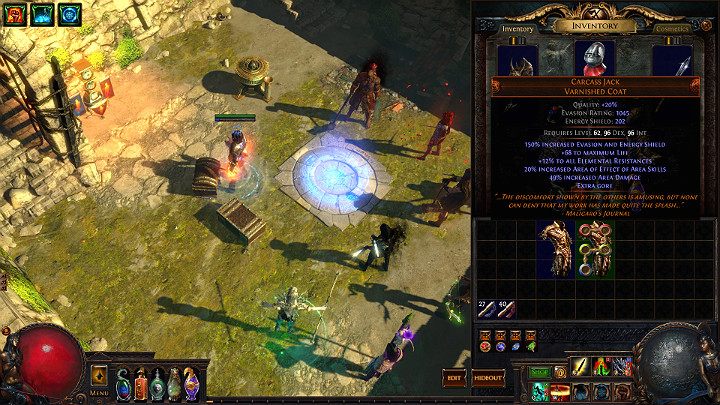 Po umieszczeniu odpowiednich kamieni umiejętności w gniazdach należy sprawić, aby ze sobą współpracowały, czyli czerpały synergię z kamieni wzmacniających - Gniazda w przedmiotach | Path of Exile - Path of Exile - poradnik do gry