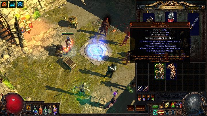 Każde gniazdo może posiadać jeden z 4 kolorów - Gniazda w przedmiotach | Path of Exile - Path of Exile - poradnik do gry