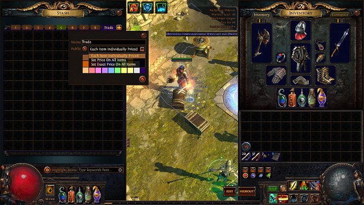 Posiadacze zakładki Premium (można ją zakupić poprzez mikropłatności w grze) mają znacznie ułatwione zadanie i mogą sprawnie handlować przedmiotami bez konieczności wykonywania większej ilości operacji - Jak handlować przedmiotami? | Path of Exile - Path of Exile - poradnik do gry