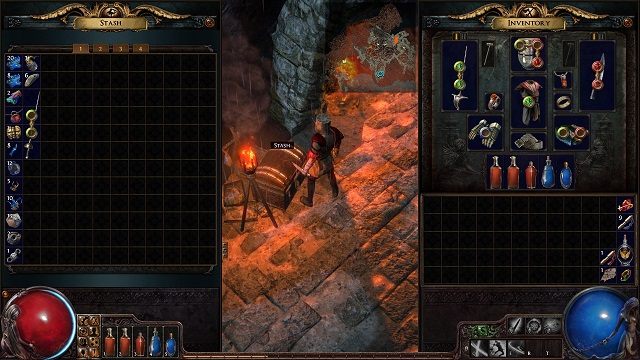 Przestronny schowek świetnie sprawdza się w roli wysypiska śmieci. - Przedmioty | Herosi i ich rozwój | Path of Exile - Path of Exile - poradnik do gry