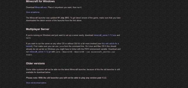 Sekcja download - Minecraft: Własny serwer - jak założyć? Multiplayer, porady - Minecraft - poradnik do gry