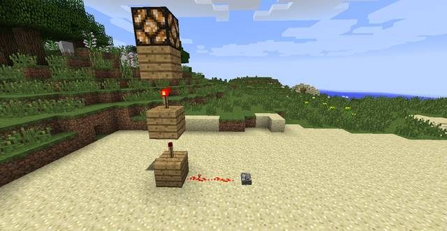 Podnoszenie sygnału - Minecraft: Układy redstoneowe - podstawowe - Minecraft - poradnik do gry