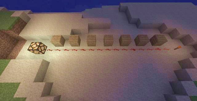 Zasilanie pochodnią - Minecraft: Układy redstoneowe - podstawowe - Minecraft - poradnik do gry