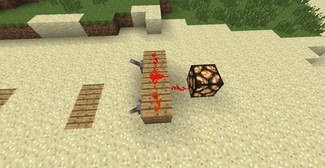 NAND - Minecraft: Bramki logiczne - układy redstoneowe - Minecraft - poradnik do gry