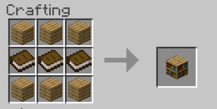 Do wytworzenia książki potrzebujesz trzech kartek papieru i jednej skóry - Minecraft: Książka - jak zrobić? - Minecraft - poradnik do gry