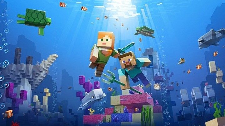 Aktualizacja wodna, dla wersji gry Java Edition, pojawiła się 18 lipca 2018 roku - Minecraft: Aktualizacja wodna / Update Aquatic - co nowego? - Minecraft - poradnik do gry