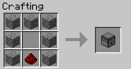 Działa podobnie jak dozownik, lecz nie pozwala na użycie przedmiotów znajdujących się wewnątrz - Minecraft: Redstone, transport - schematy, crafting - Minecraft - poradnik do gry