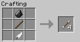 Strzały są wymagane, by móc korzystać z łuku - Minecraft: Broń, zbroja, narzędzia - schematy, crafting - Minecraft - poradnik do gry