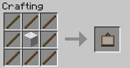 Losowo generowany obraz służący jako element wystroju - Minecraft: Elementy dekoracyjne - schemat, crafting - Minecraft - poradnik do gry