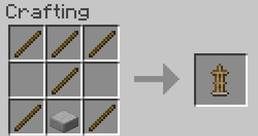 Stojak na zbroje może być ciekawym elementem dekoracyjnym oraz zapewnić szybki dostęp do pancerza, kiedy będziesz go potrzebował - Minecraft: Elementy dekoracyjne - schemat, crafting - Minecraft - poradnik do gry