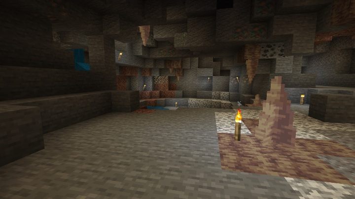 Nacieki znajdują się pod wodą - Minecraft Caves & Cliffs: Bloki - lista - Minecraft - poradnik do gry