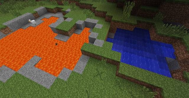 Lawa i woda - Minecraft: Bloki - typy, właściwości - Minecraft - poradnik do gry